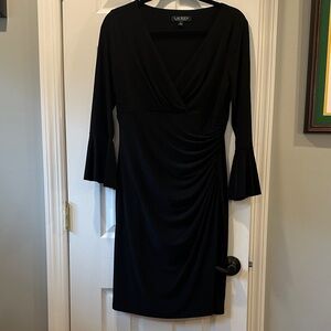 Ralph Lauren Black Long Sleeve Dress